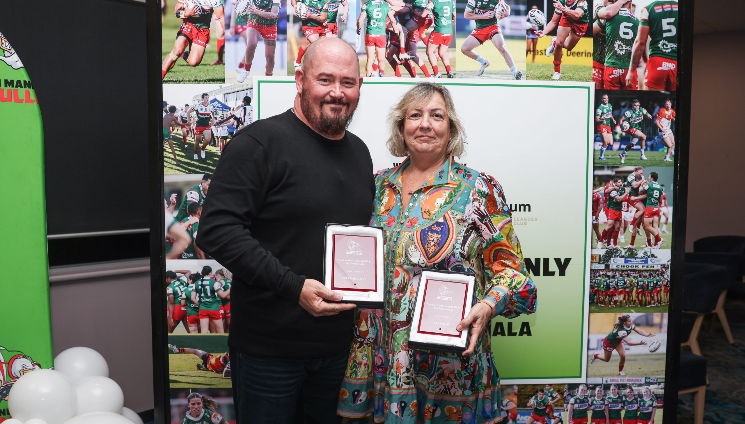 Seagulls Induct Two New Life Members